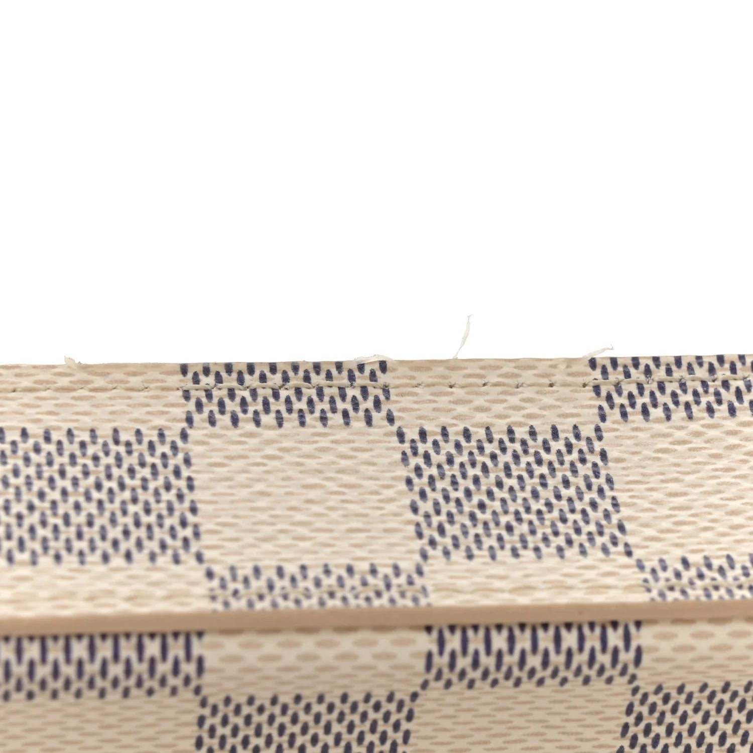 Damier Azur Pochette Felicie Chain Wallet Rose Ballerine