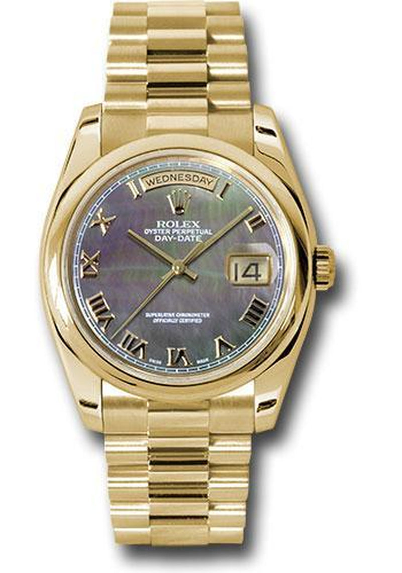 Rolex Day-Date 36Mm Watch 118208 Dkmrp