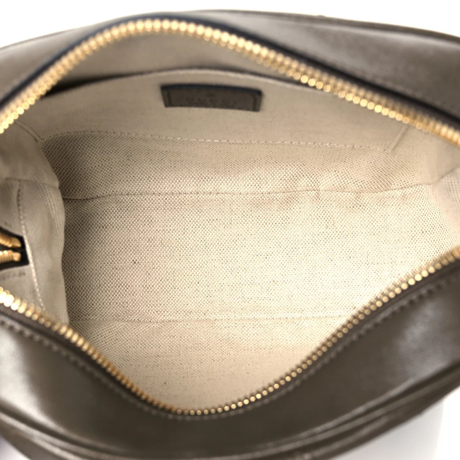 Sakai Be Green Calfskin Diagonal Stitched Small Blondie Shoulder Bag Craclet Brown