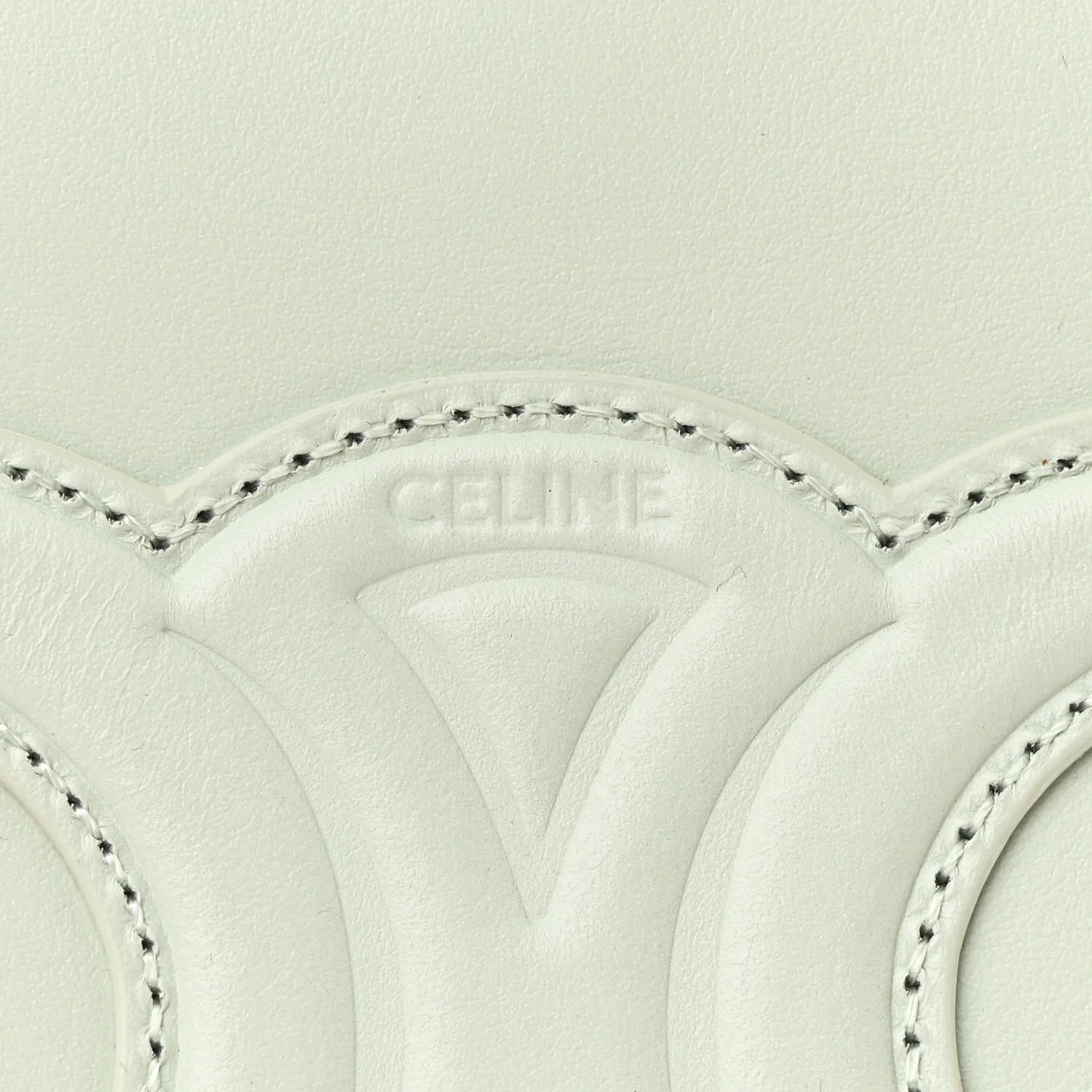 Smooth Calfskin Mini Cuir Triomphe Bucket Bag Jade