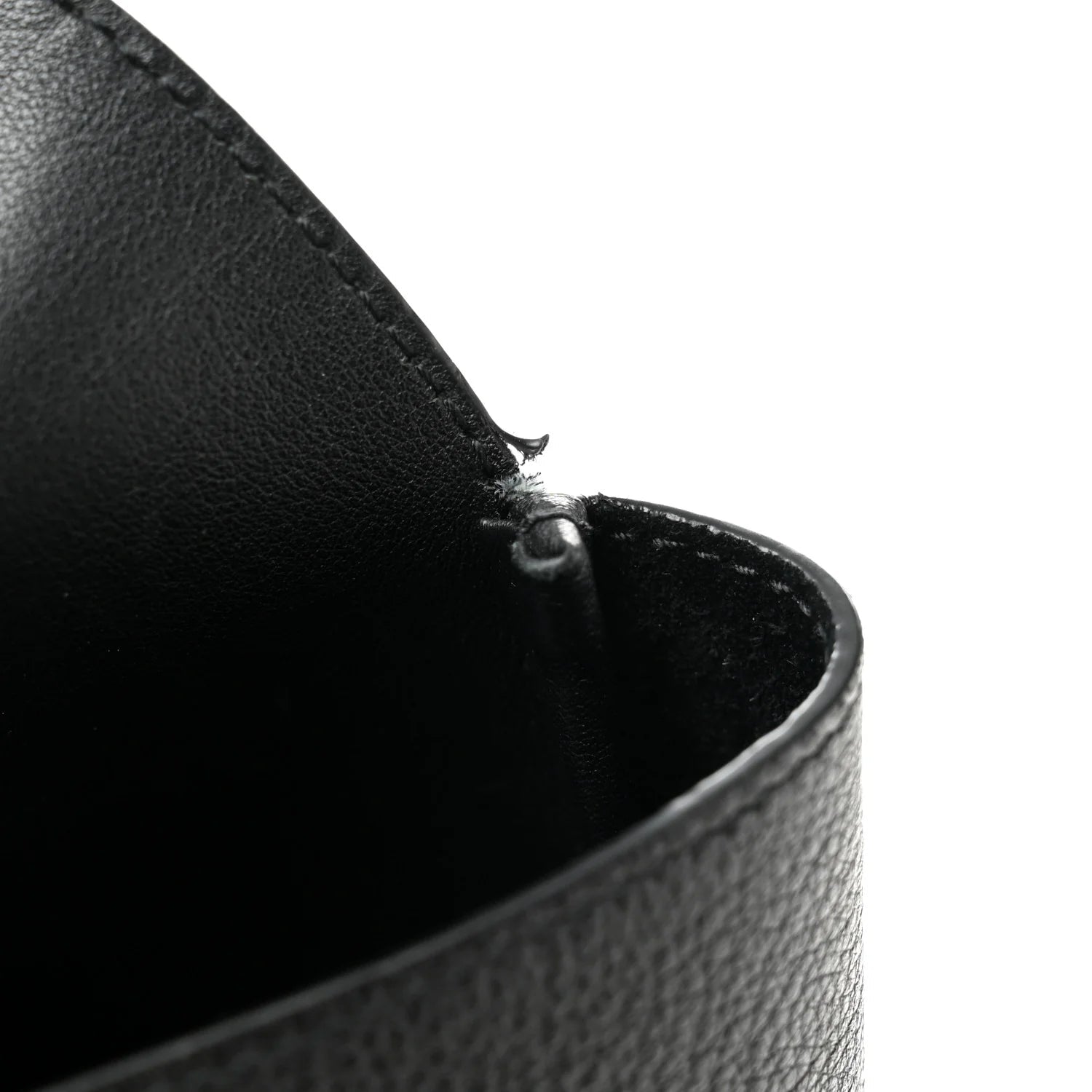 Smooth Calfskin Small Le 5 a 7 Soft Hobo Black