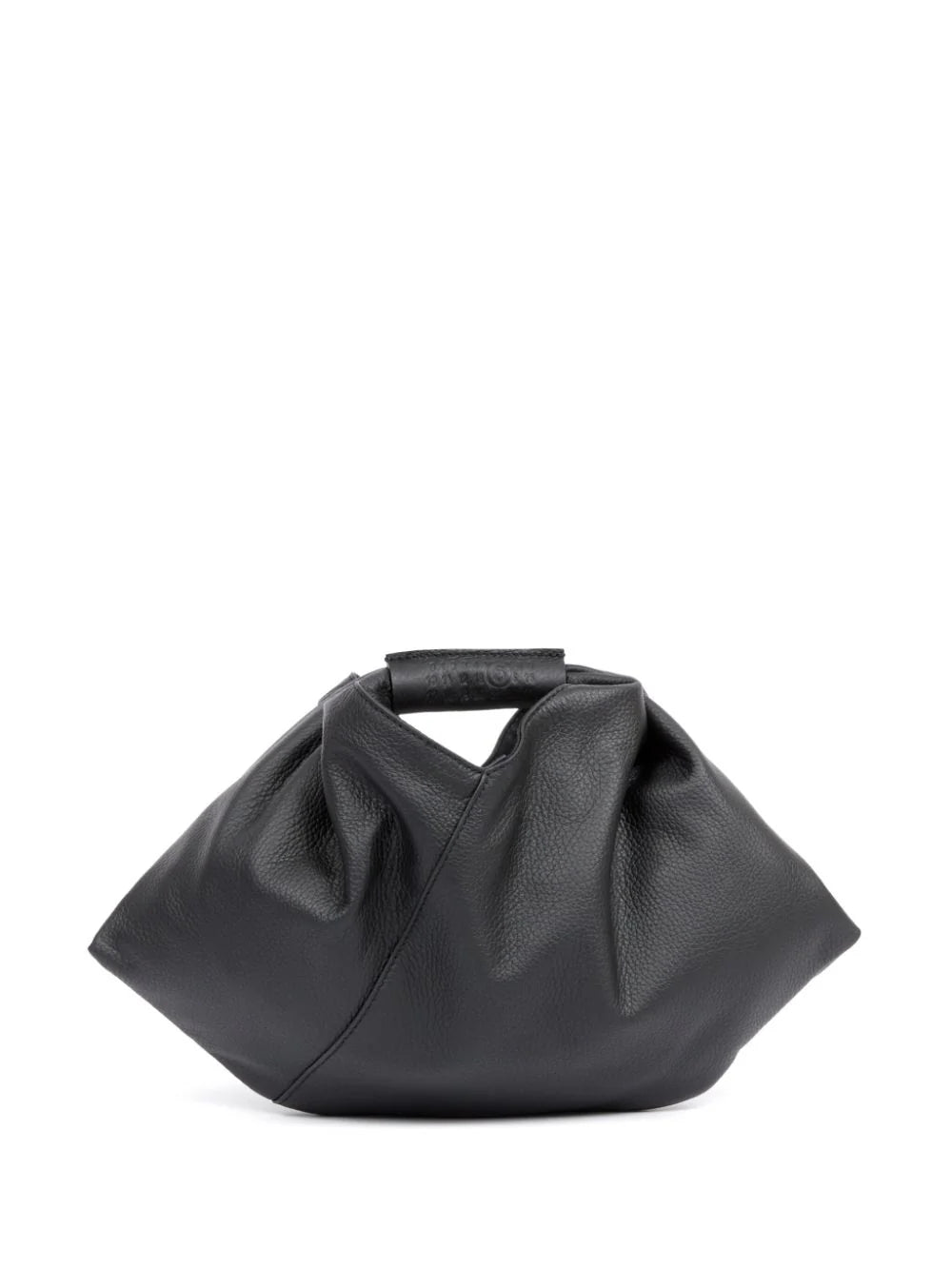 JAPANESE DRAPED MINI LEATHER HANDBAG