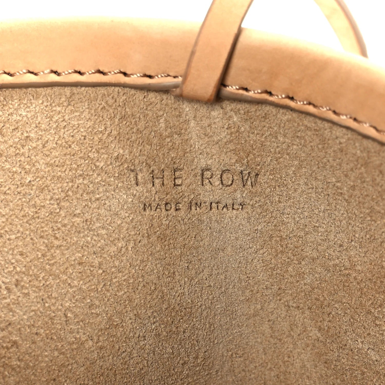 Nubuck Small N/S Park Tote Croissant