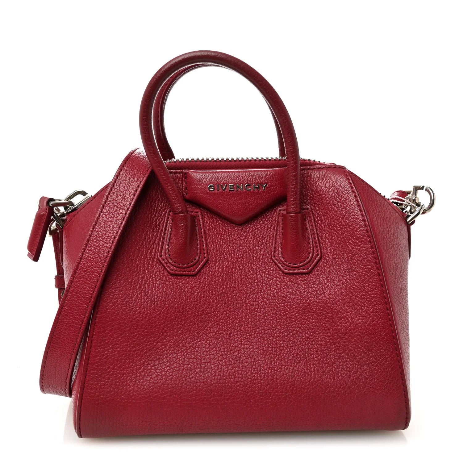 Sugar Goatskin Mini Antigona Pink