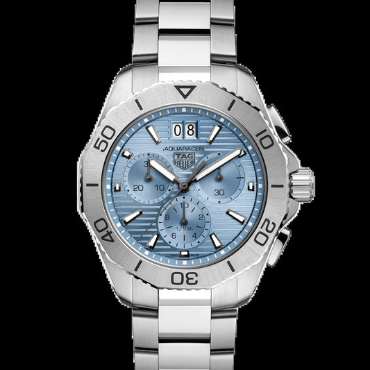 Unworn  Aquaracer Professional 200 Chronograph 40, Stainless Steel, Ref# CBP1112.BA0627, Box & Papers