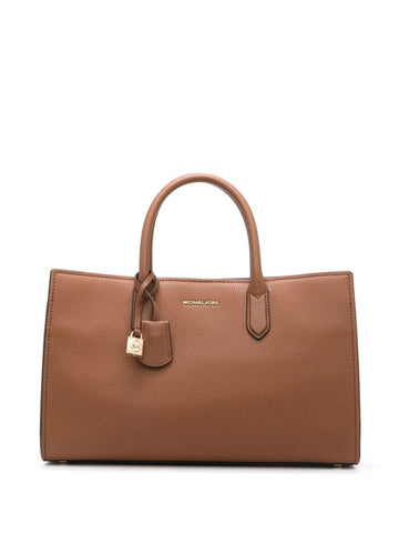 SCARLETT MEDIA LEATHER HANDBAG