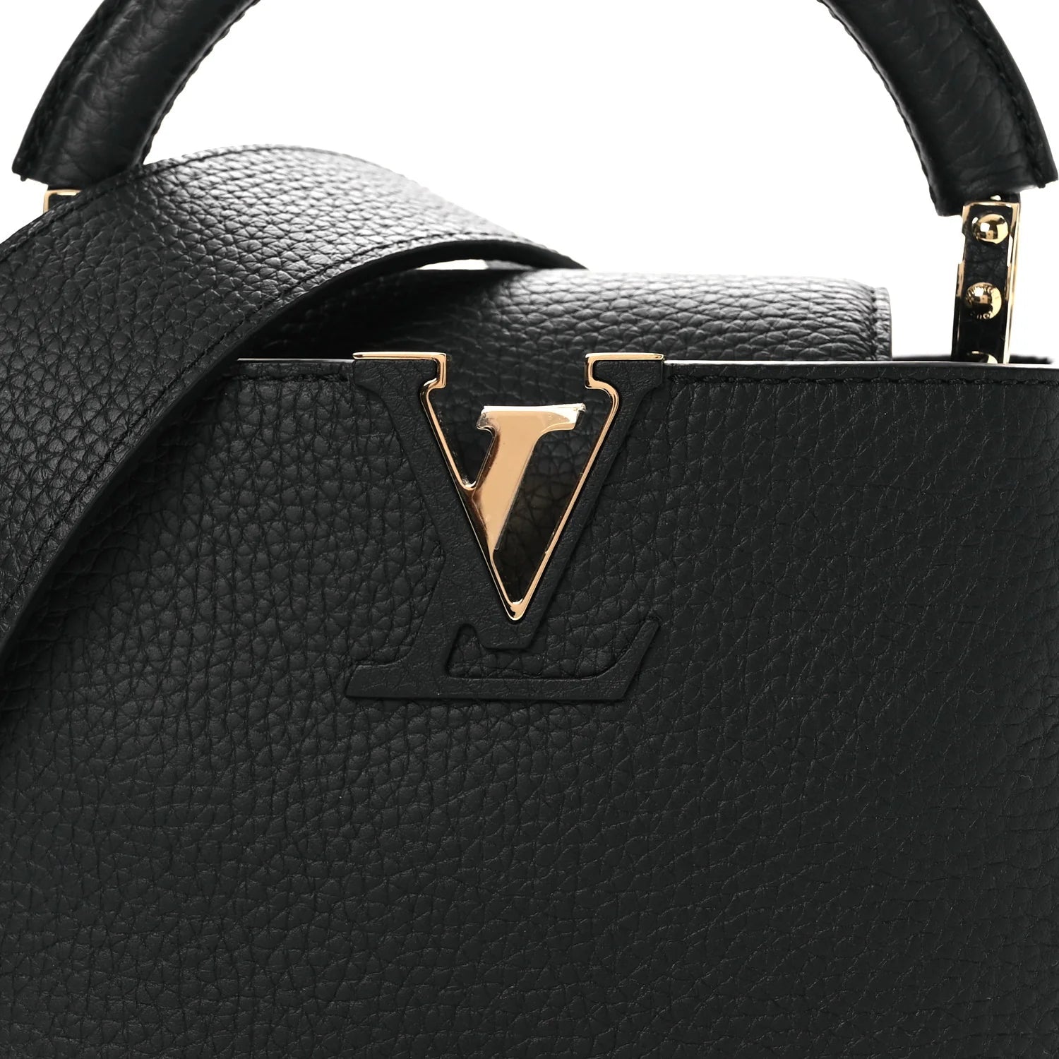 Taurillon Mini Capucines Black