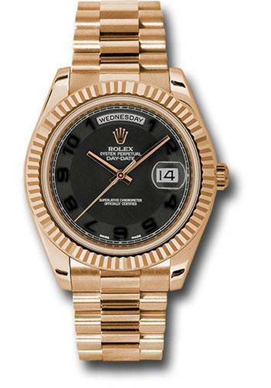 Rolex Oyster Perpetual Day-Date II President 218235 Bkcap