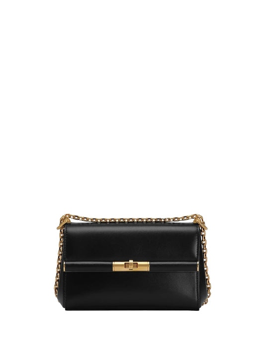CITY MINI MARLENE BLACK LEATHER BAG