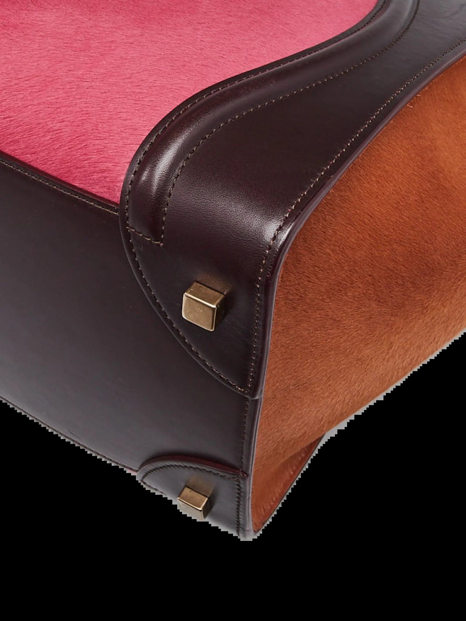 Micro Tricolor Ponytail Bag