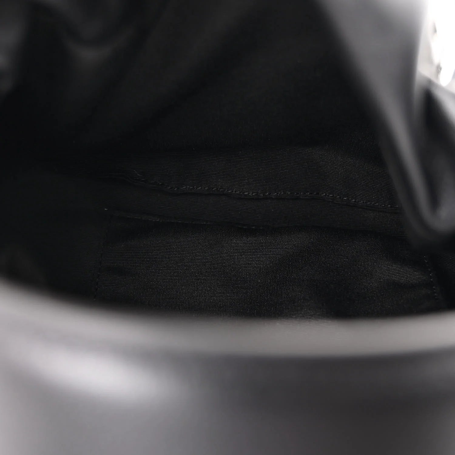 Sheepskin Studded Mini Origami Bag Black