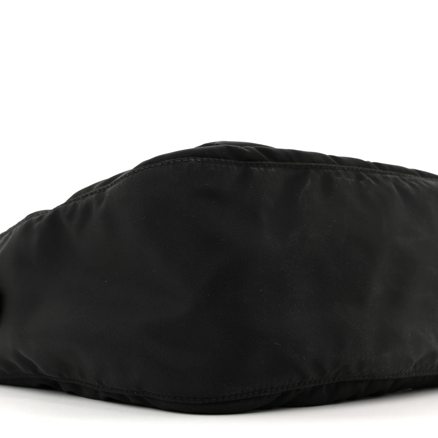 Nylon Vela Messenger Bag Black