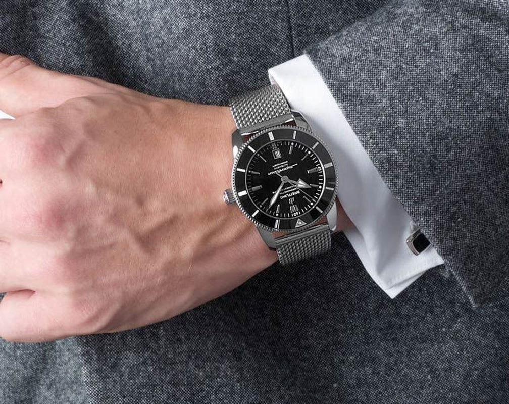 Superocean Heritage B20 Automatic 46, Ref# AB2020121B1A1, Box and Papers