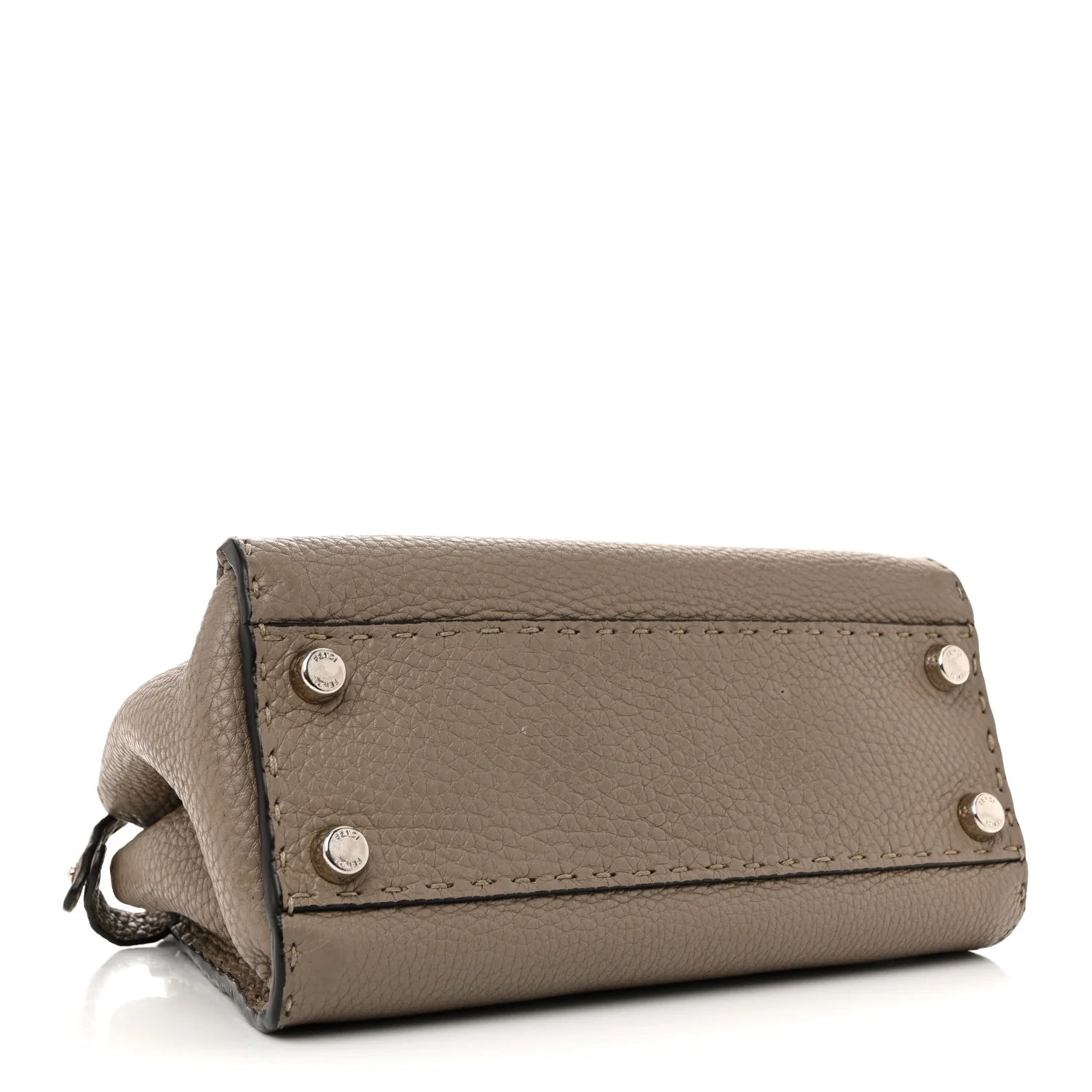 Cuoio Romano Snakeskin Selleria Mini Peekaboo Iconic Satchel Roccia Corda