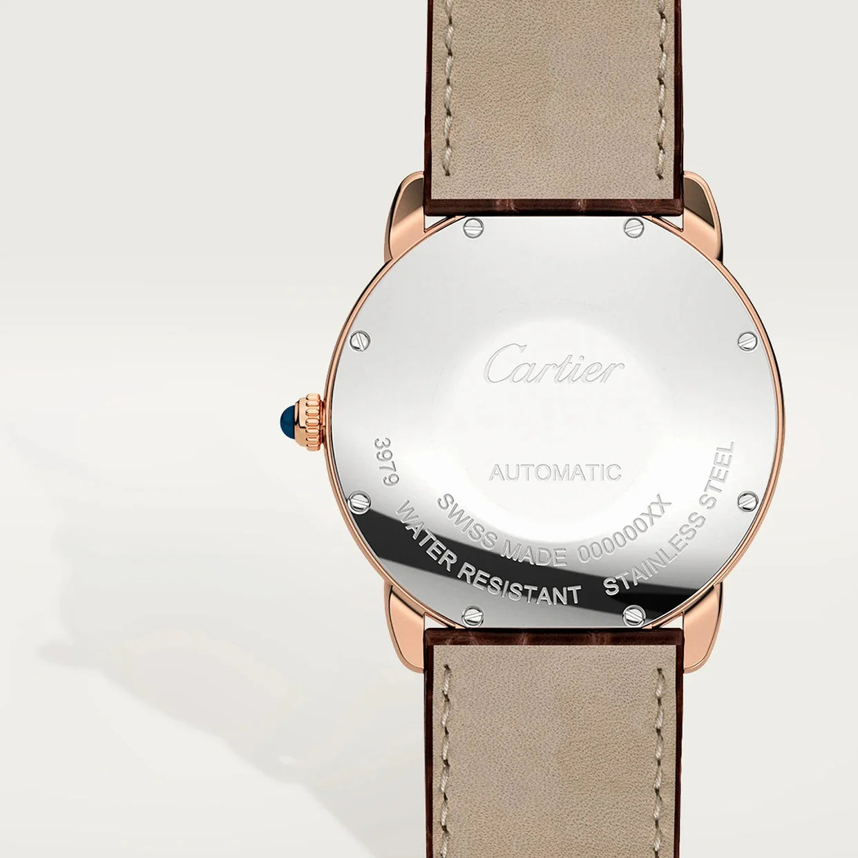 Unworn  Ronde Solo De , 18K Rose Gold, 36Mm, Ref# W2RN0008, Box and Papers