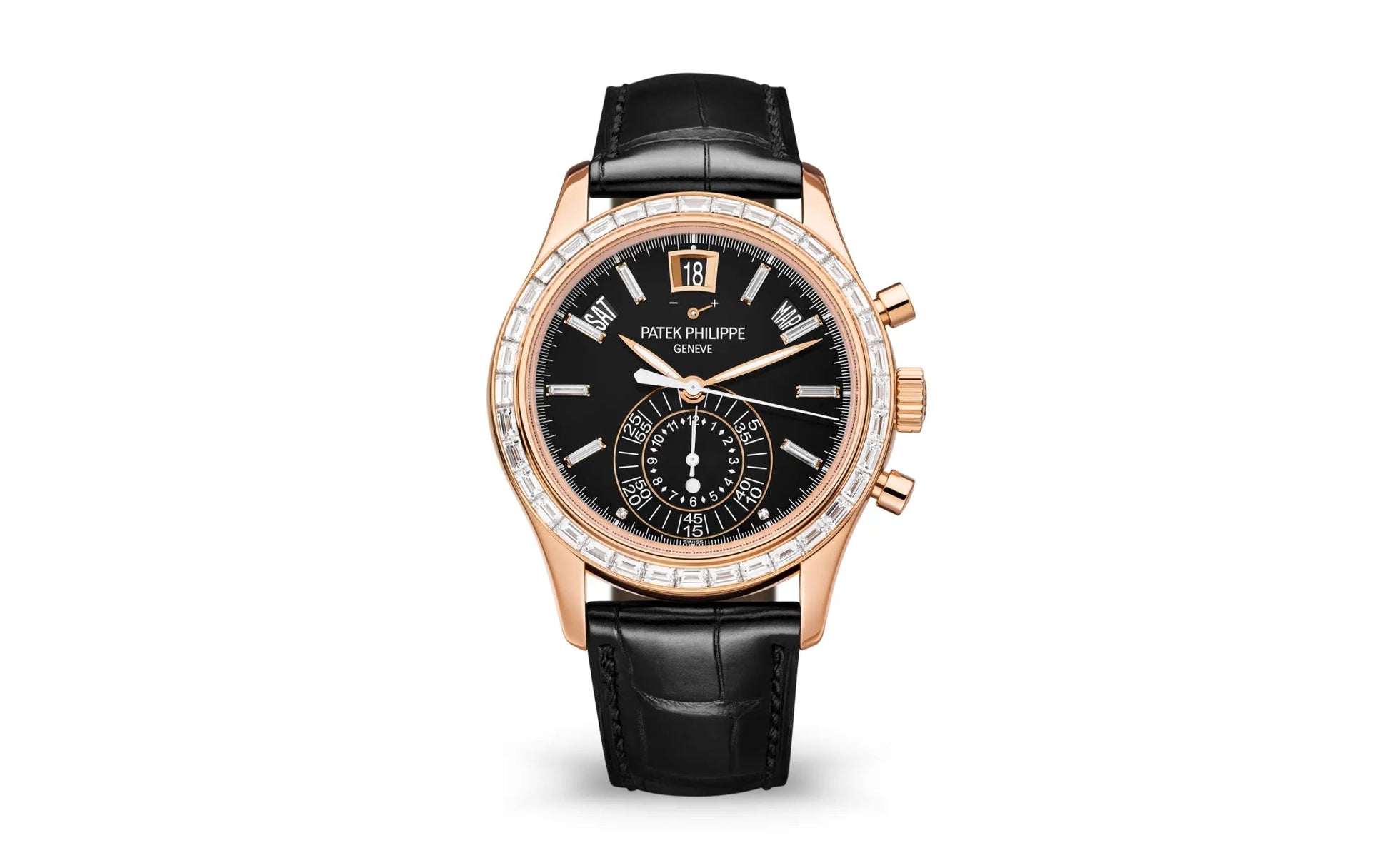 Complication, 18K Rose Gold, Flyback Chronograph with Annual Calendar 40,5Mm, Ref# 5961R-010