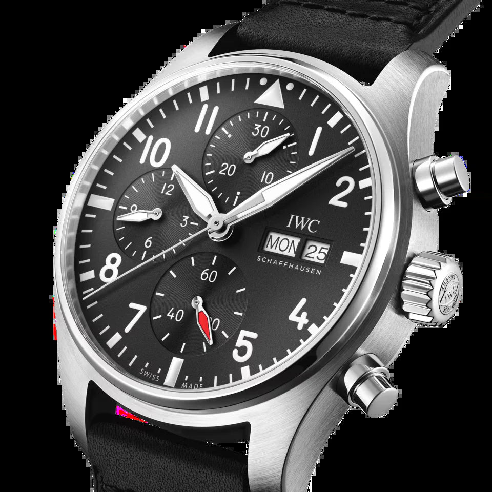 Unworn  Pilot'S Watch Chronograph 41, Stainless Steel, 41Mm, Ref# IW388111, Box and Papers
