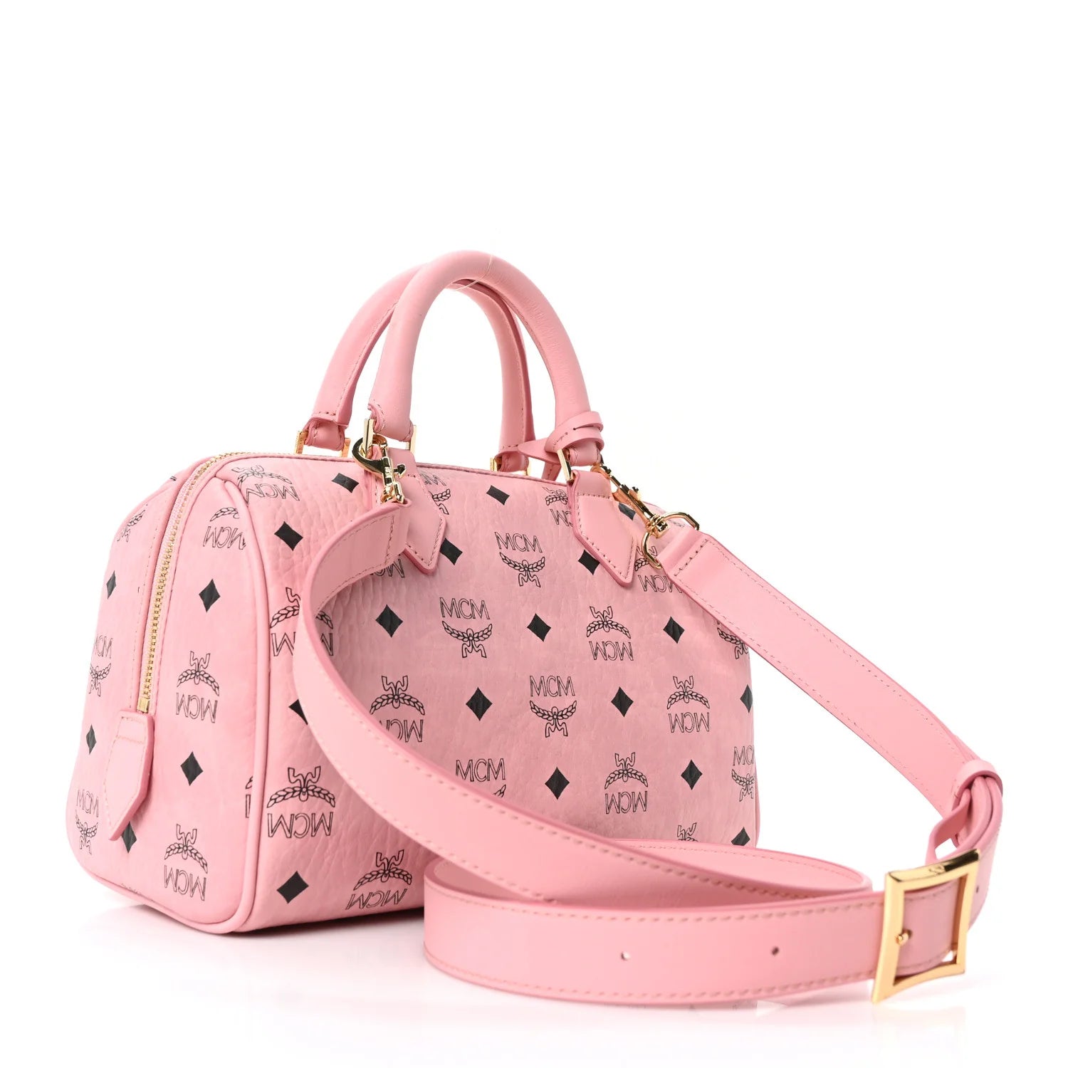 Visetos Small Ella Boston Bag Soft Pink