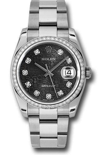 Rolex Oyster Perpetual Datejust 36 Watch 116244 Bkjdo