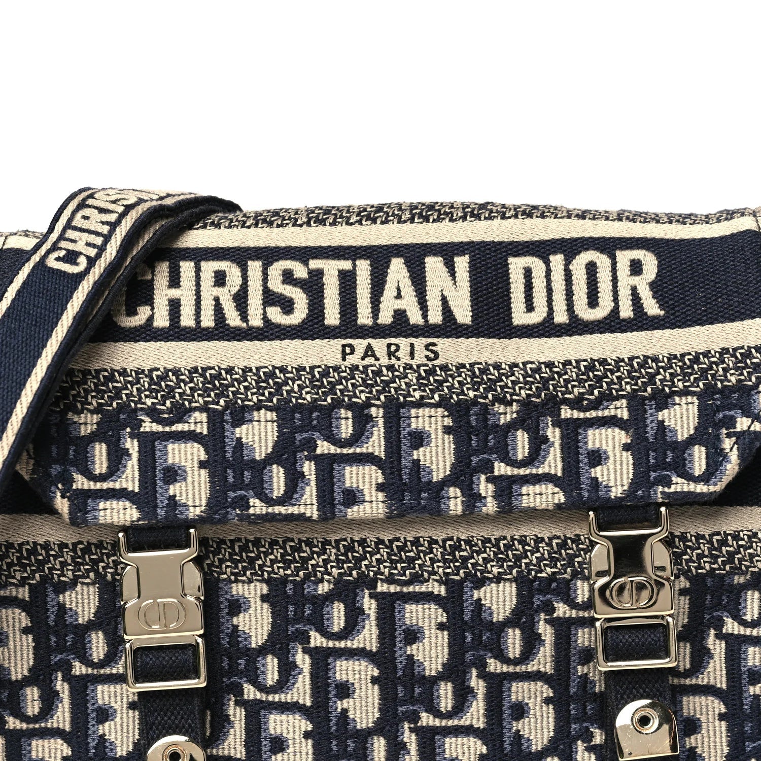 Oblique Small Diorcamp Messenger Blue