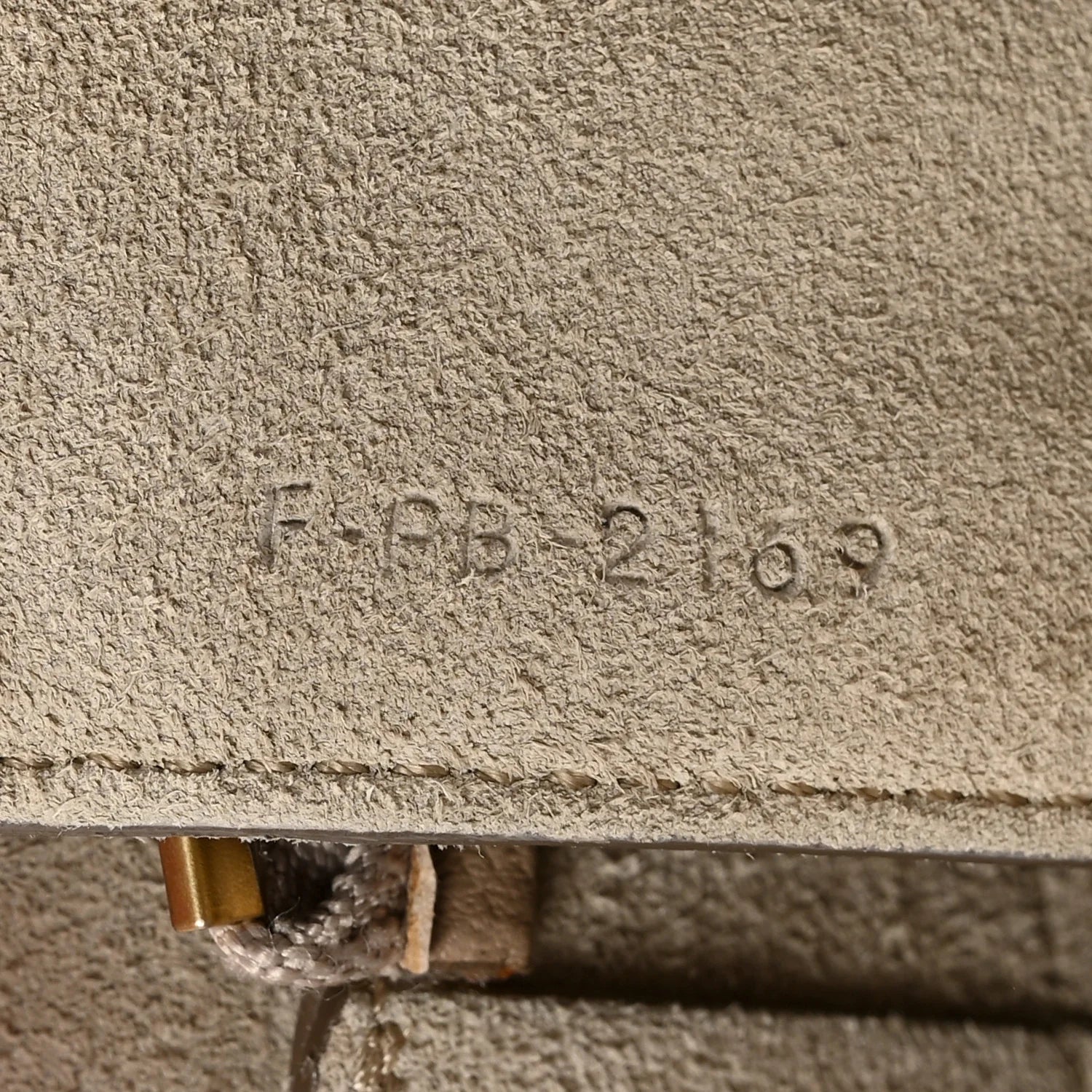 Grained Calfskin Micro Belt Bag Light Taupe