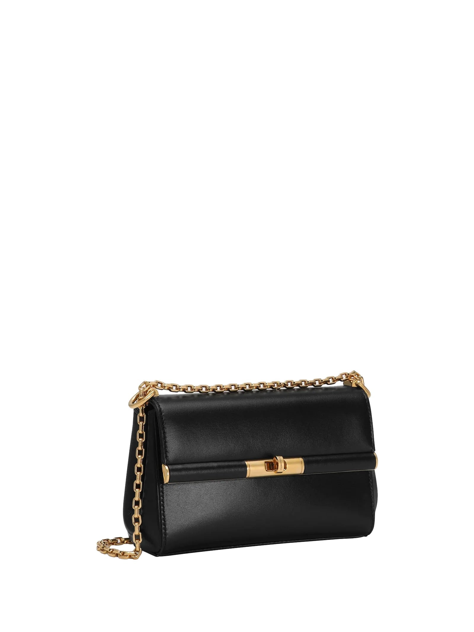 CITY MINI MARLENE BLACK LEATHER BAG