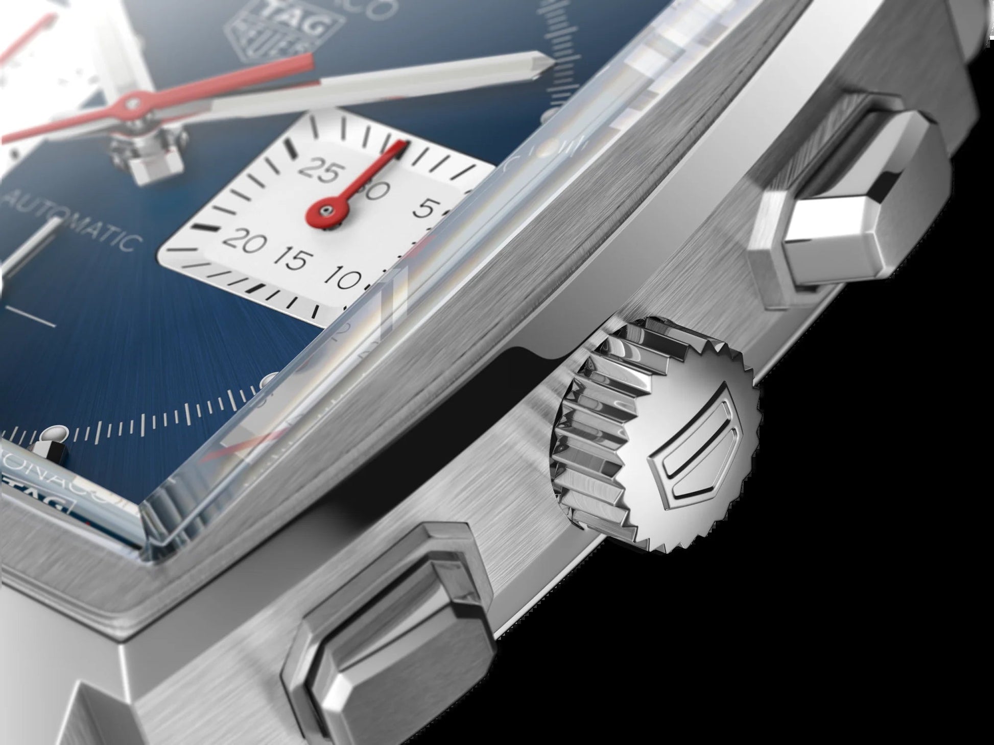 Unworn  Monaco Chronograph Automatic, Stainless Steel, 39Mm, Ref# CBL2111.FC6453, Box and Papers