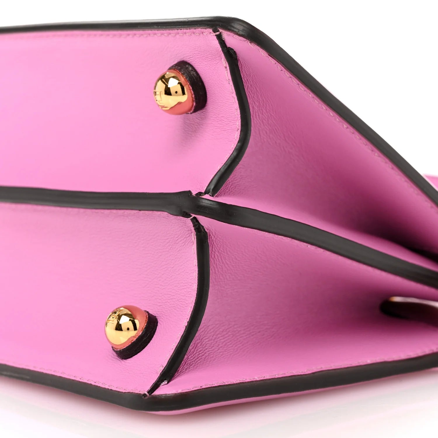 Shiny Nappa Petite Peekaboo I SEE U Satchel Rosa