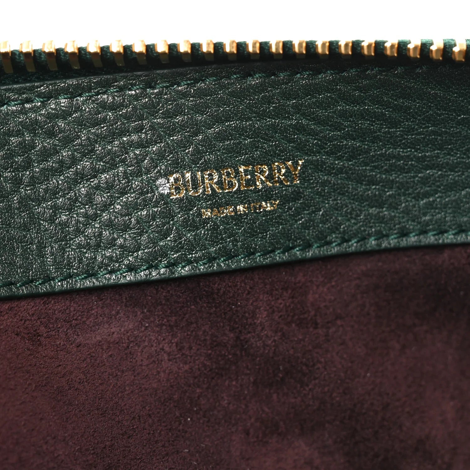 Grainy Calfskin Medium Knight Bag Vine