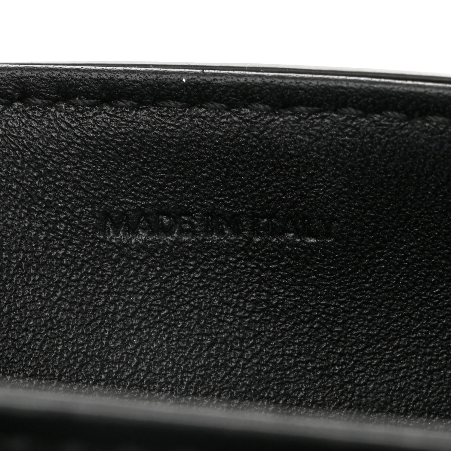 Shiny Calfskin Teen Triomphe Black