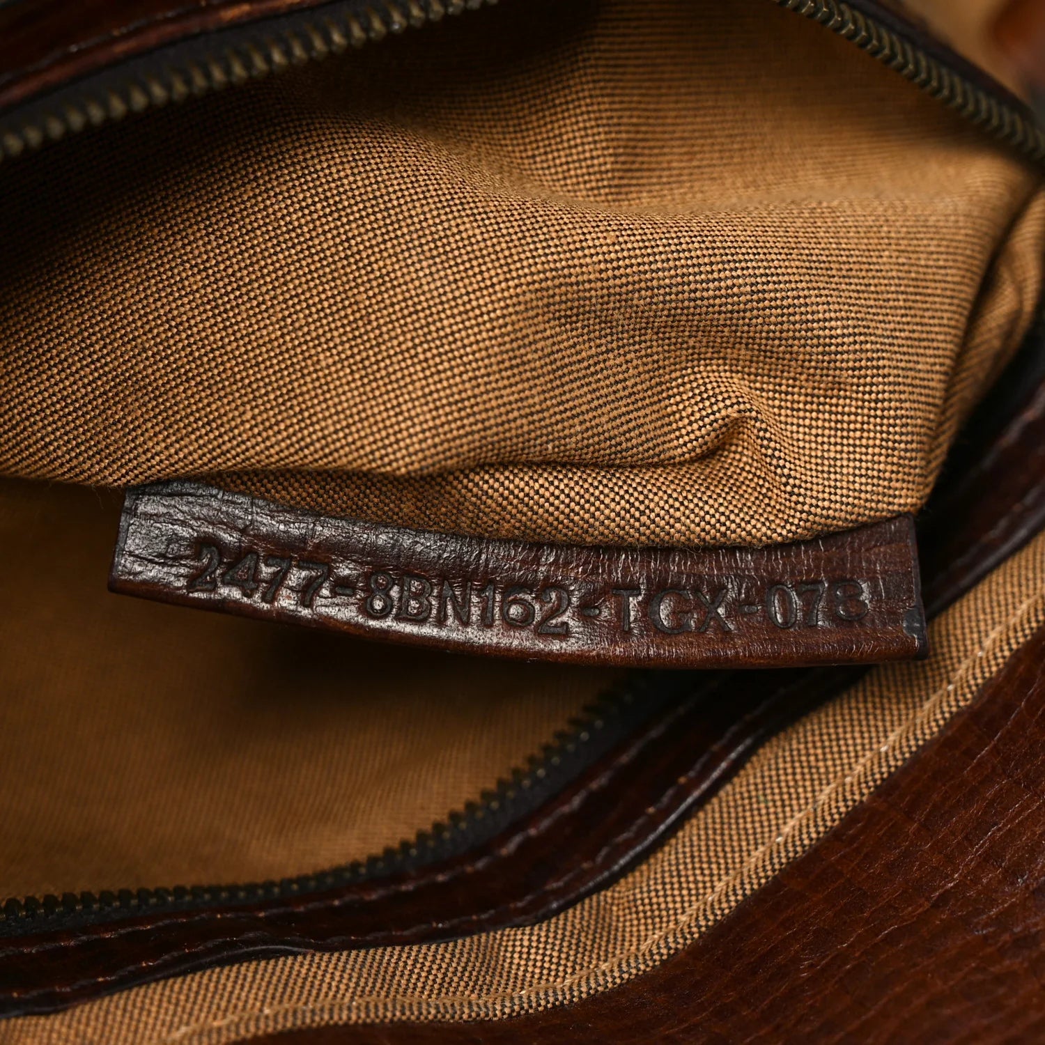 Zucca Large Bag De Jour Tobacco