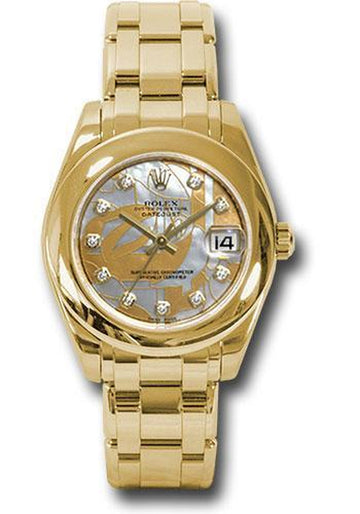 Rolex Datejust Pearlmaster 34Mm Watch: 81208 Gdd