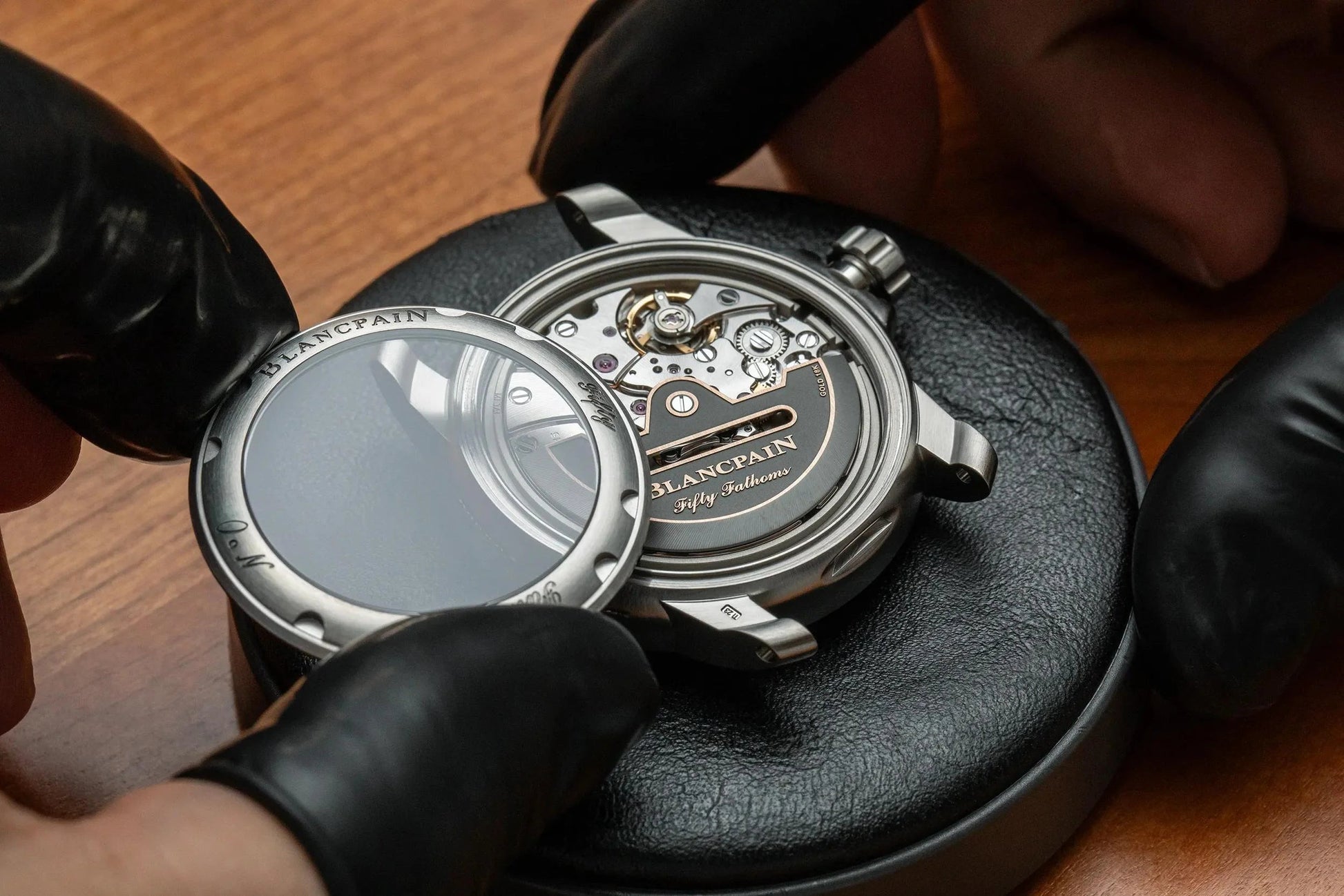 Unworn  Fifty Fathoms Automatique, Titanium, 42.3Mm, Ref# 5010-12B30-B64A, Box and Papers