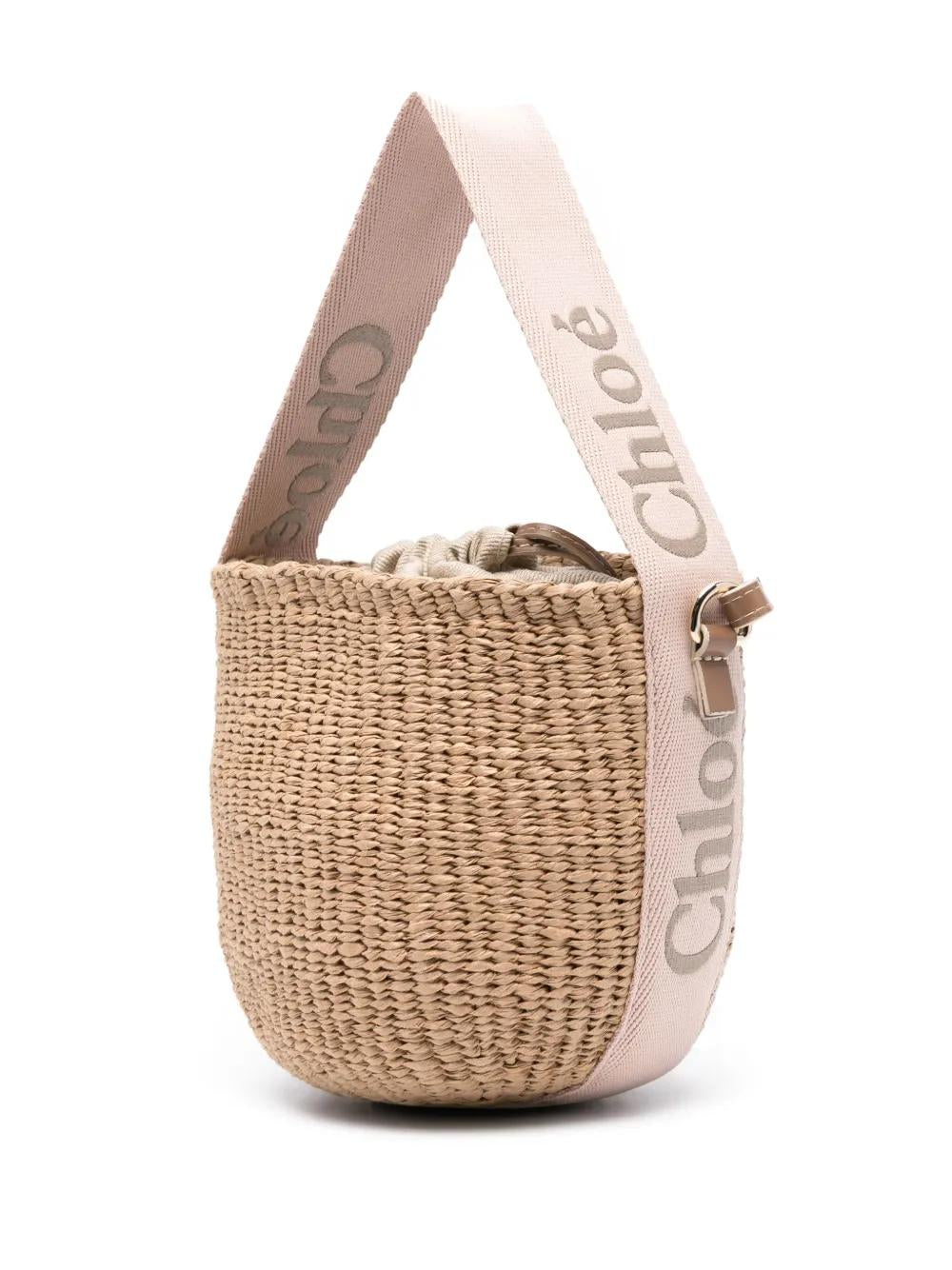 COMPACT WOODY BUCKET BAG