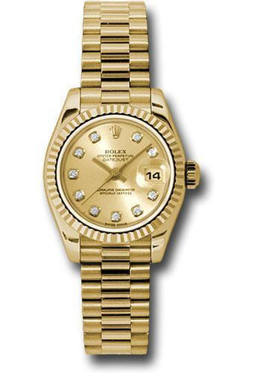 Rolex Lady Datejust 26Mm Watch 179178 Chdp