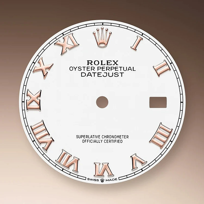 Datejust 36, 18K Everose Gold and Stainless Steel, 36Mm, Ref# 126201-0016