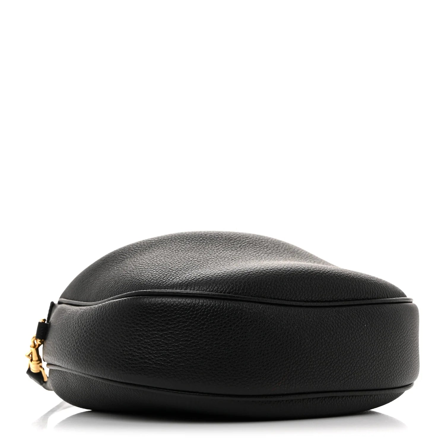 Supple Grained Calfskin Teen Lulu Shoulder Bag Black
