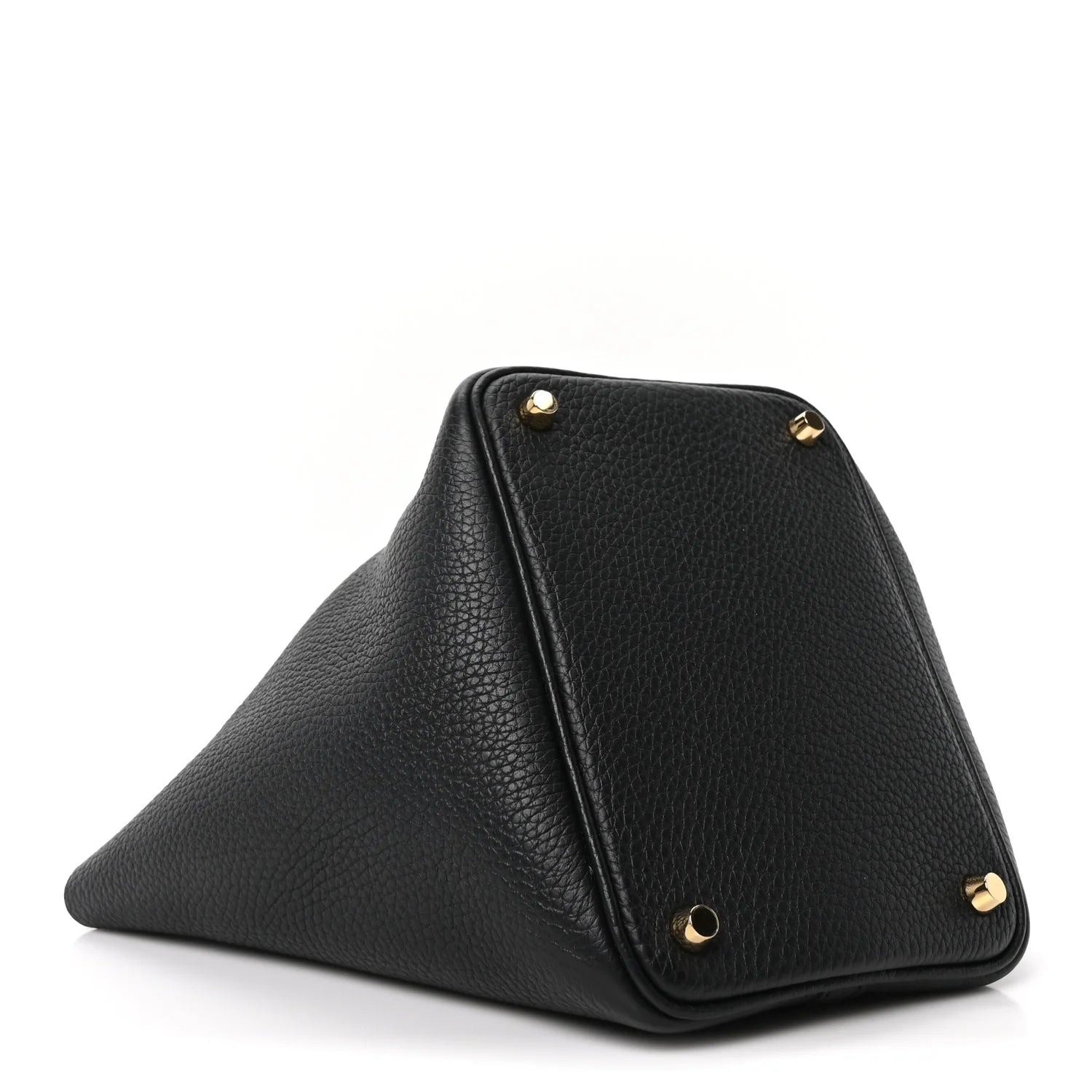 Taurillon Clemence Picotin Lock 18 PM Black