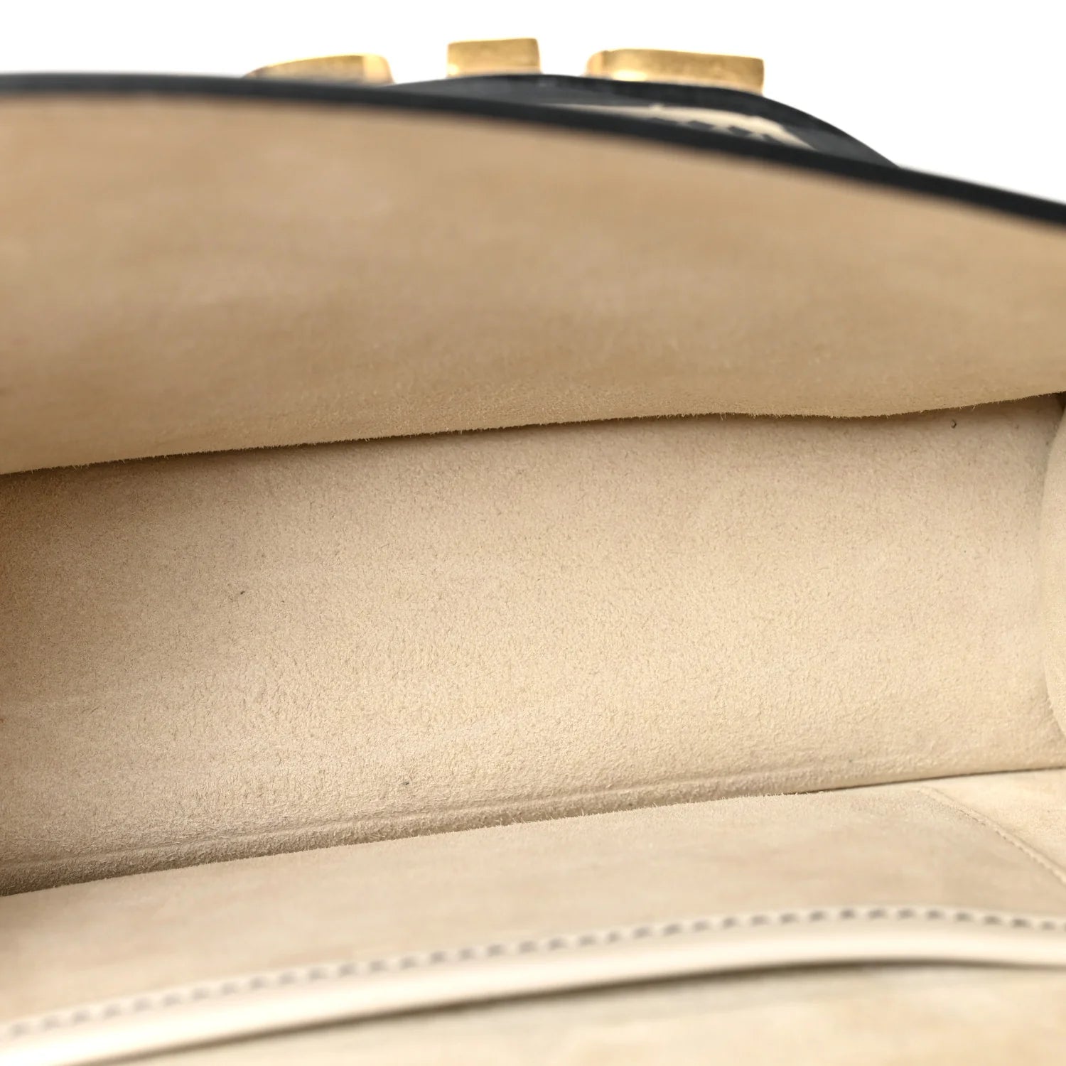 Smooth Calfskin Dio(R)Evolution Flap Clutch White