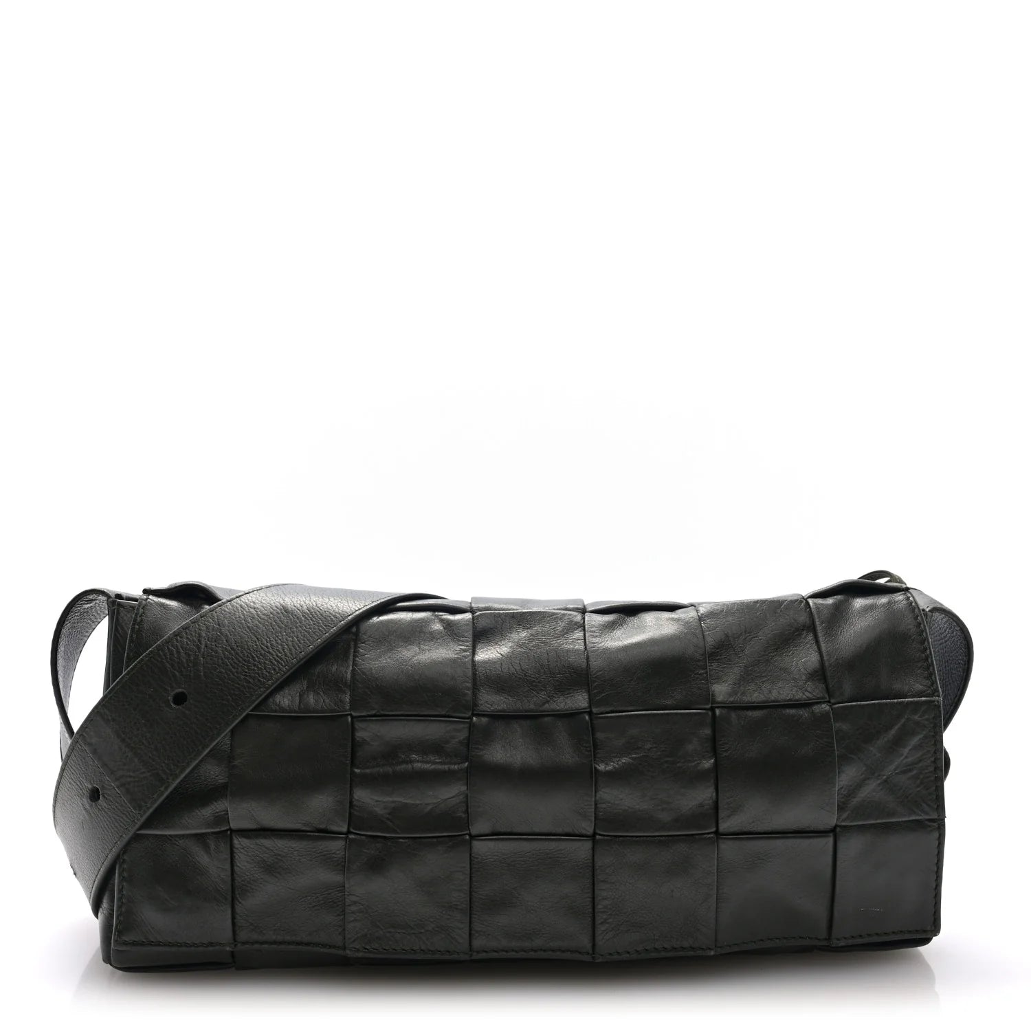 Paper Calfskin Intrecciato Stretch Cassette Camping