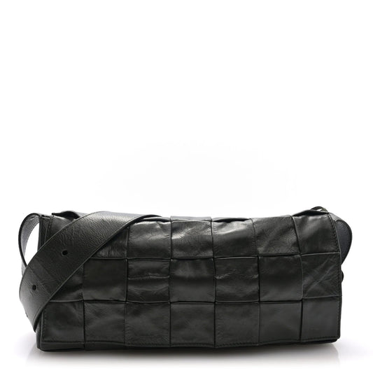 Paper Calfskin Intrecciato Stretch Cassette Camping