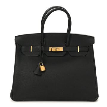 Togo Birkin 35 Black
