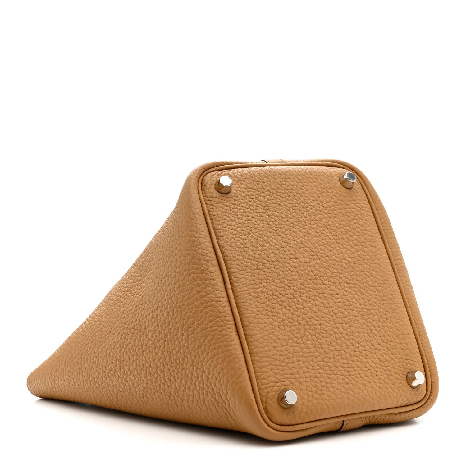 Taurillon Clemence Picotin Lock 18 PM Biscuit