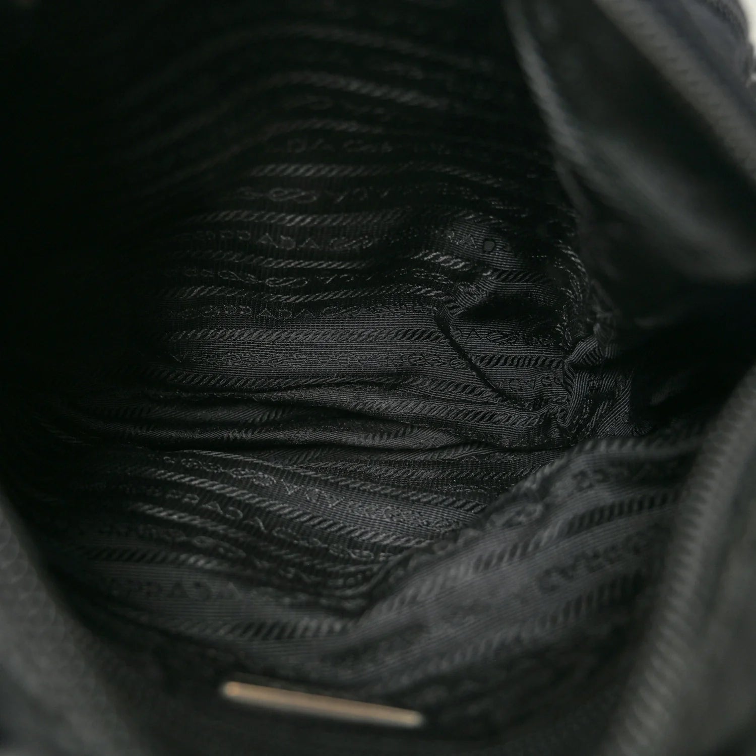 Tessuto Nylon Saffiano Small Vela Messenger Black