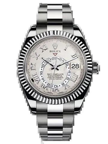 Rolex Sky-Dweller White Gold Men'S Watch 326939 Iv