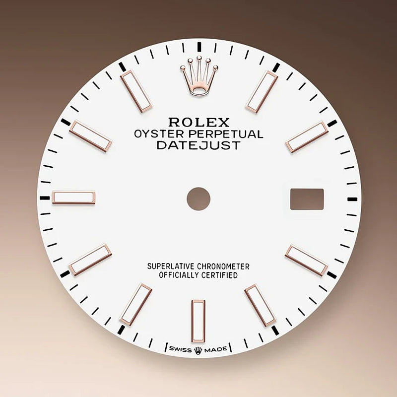 Datejust 36, 18K Everose Gold and Stainless Steel, 36Mm, Ref# 126201-0017