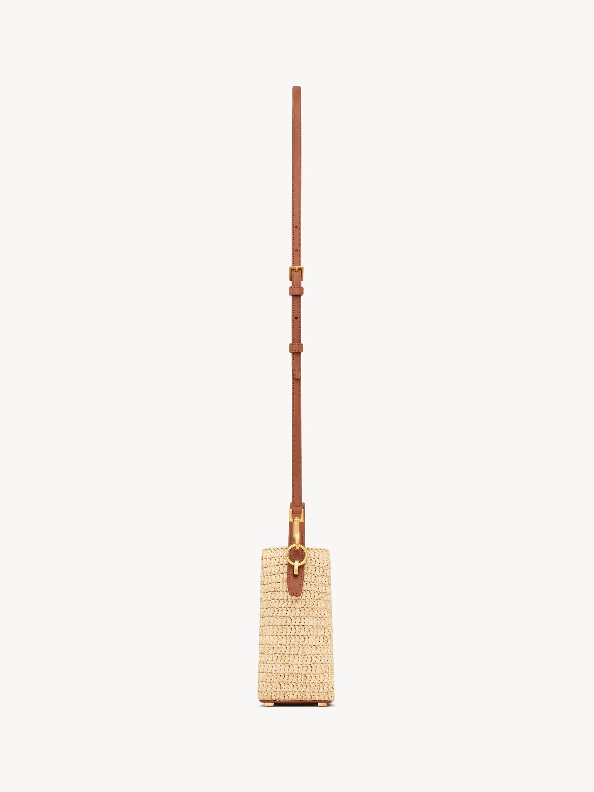 RAFFIA MINI LE 37 BUCKET BAG