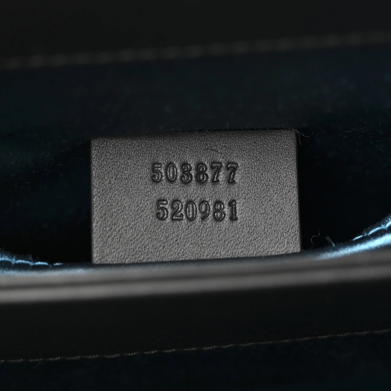 Suede Patent Web Dragon Embroidered Small Ophidia Chain Shoulder Bag Blue Black