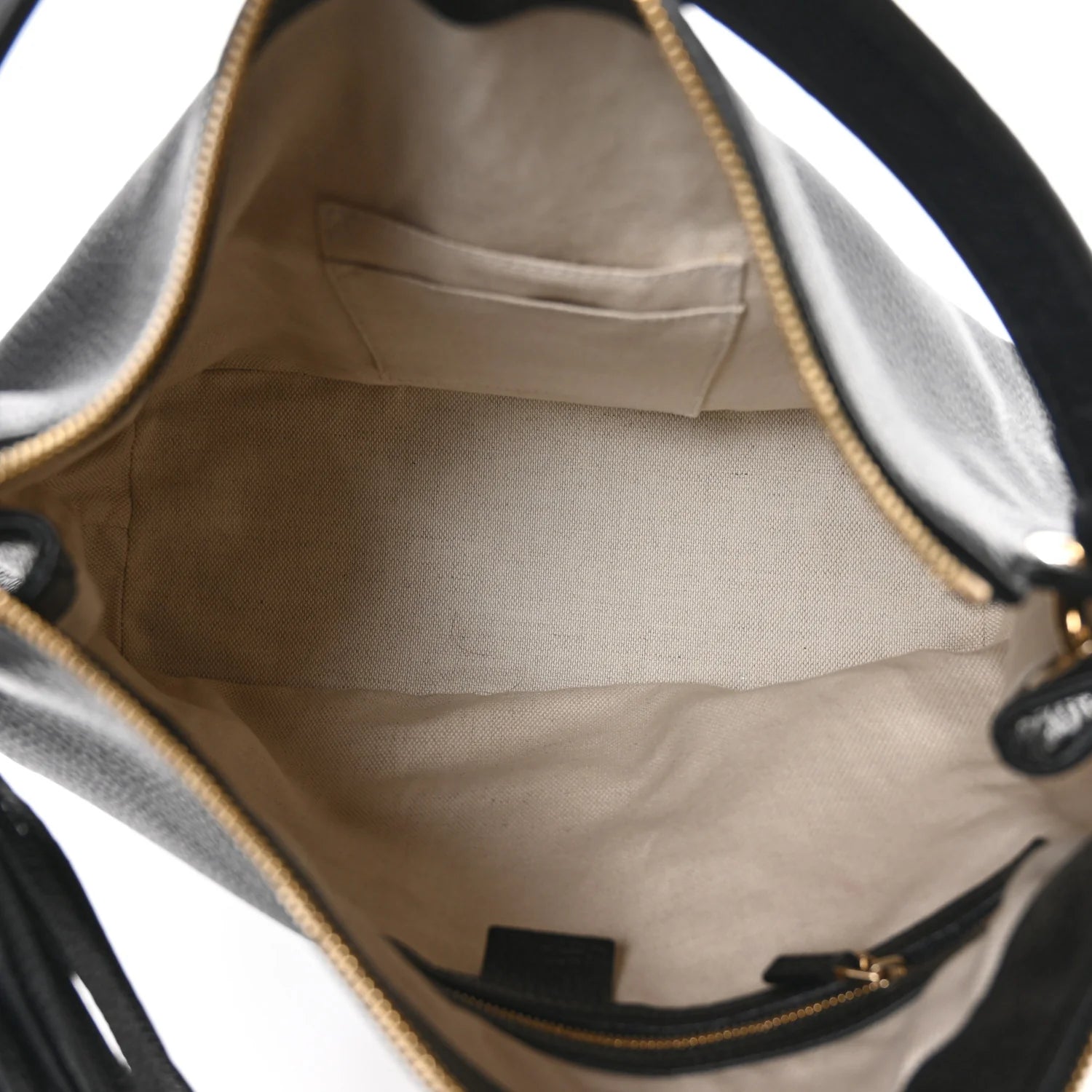 Pebbled Calfskin Large Soho Hobo Black