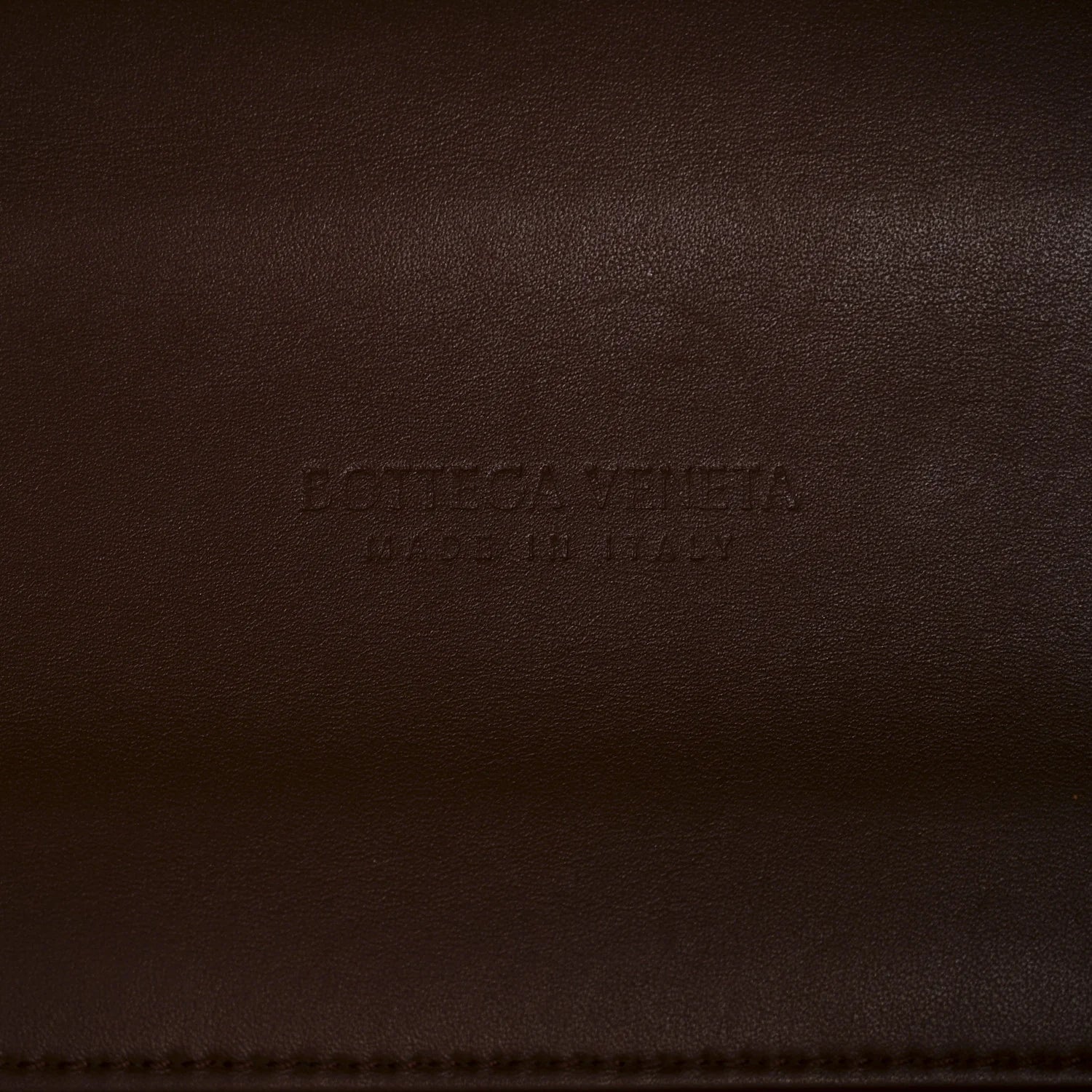 Silky Calfskin Medium Andiamo Shoulder Bag Sapele Redstone